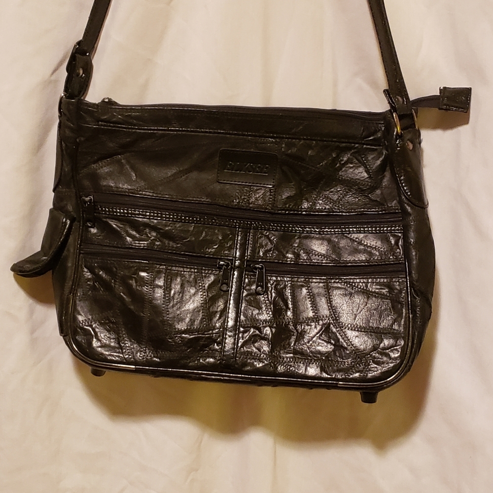 Elysee Black Tote/Purse/Laptop Airline Carry On
